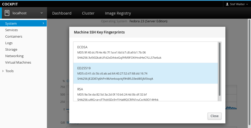 SSH host keys